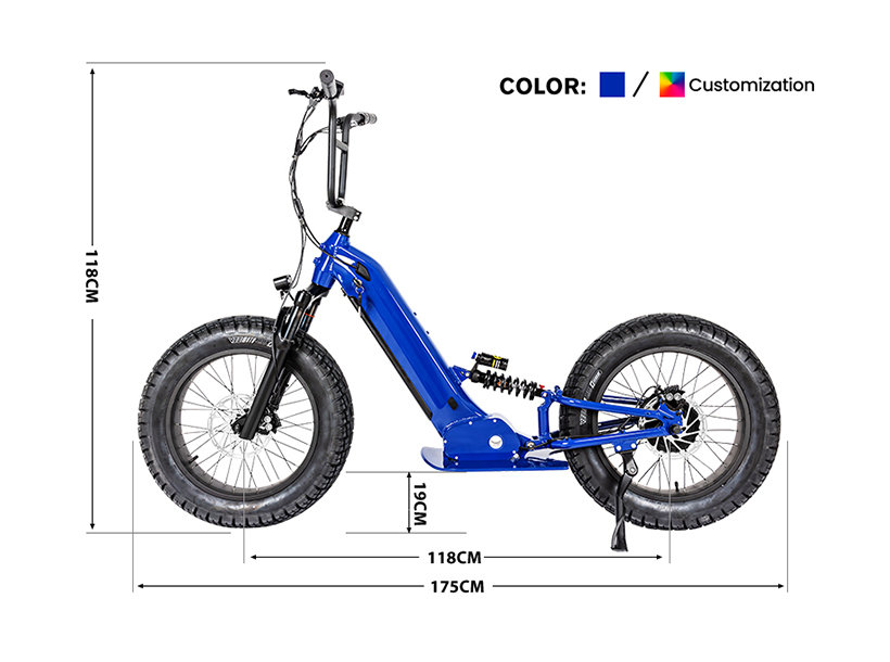 自分だけのマリオ電動バイクをカスタマイズ